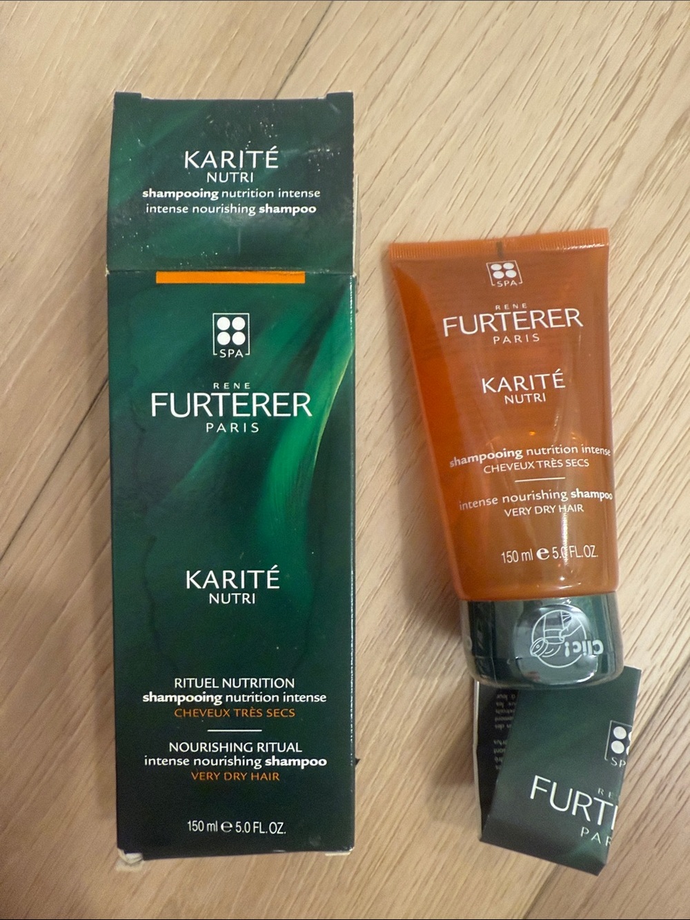 Brand new never open Karité Nutri Intense Nourishing Shampoo - Brown